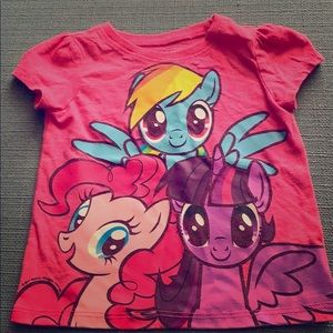 Pink My Little Pony Toddler Shirt 12-18M